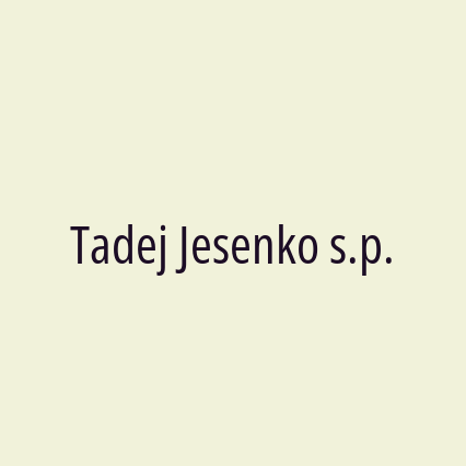 Tadej Jesenko s.p.