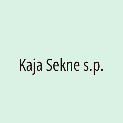 Kaja Sekne s.p.