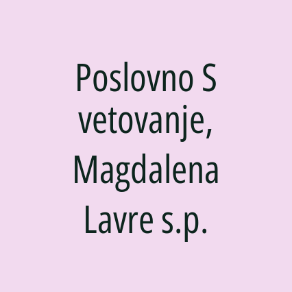 Poslovno Svetovanje, Magdalena Lavre s.p.