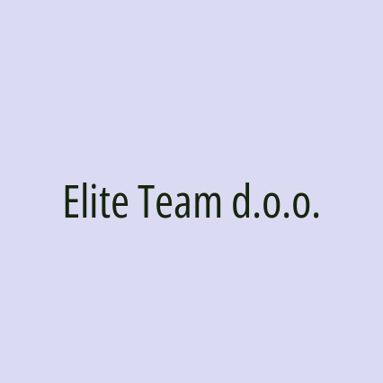 Elite Team d.o.o.