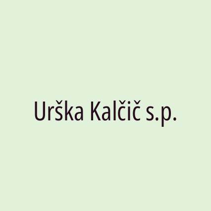 Urška Kalčič s.p.