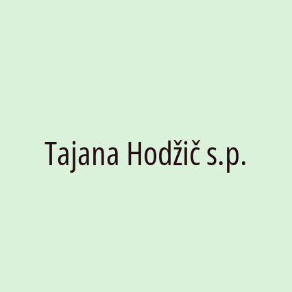 Tajana Hodžič s.p.