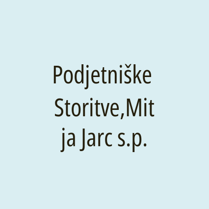 Podjetniške Storitve,Mitja Jarc s.p.