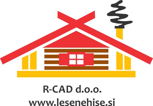 Montažne hiše in Brunarice R-CAD - Logotip