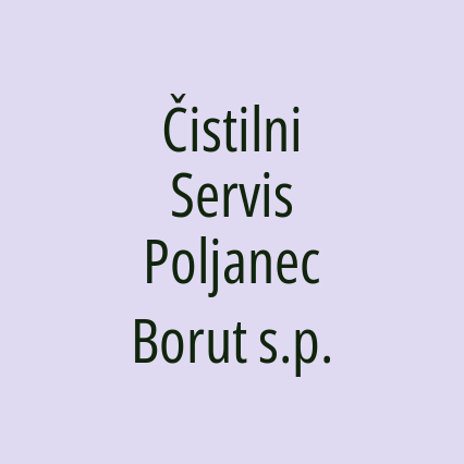 Čistilni Servis Poljanec Borut s.p.