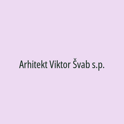 Arhitekt Viktor Švab s.p.