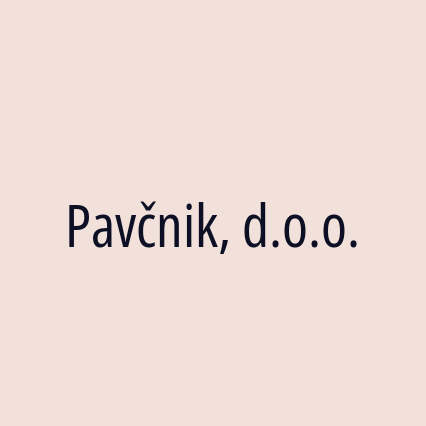 Pavčnik, d.o.o.