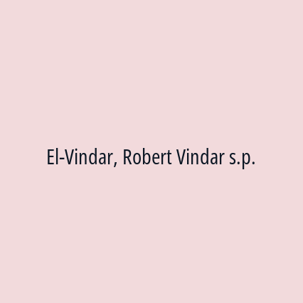 El-Vindar, Robert Vindar s.p.