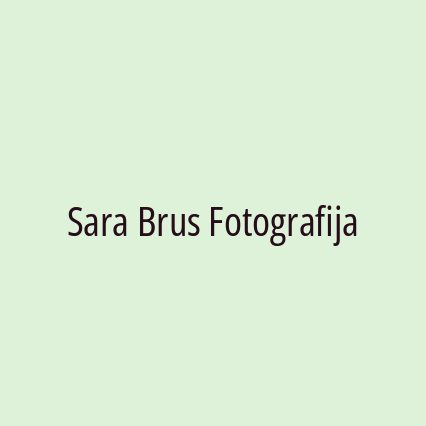 Sara Brus Fotografija