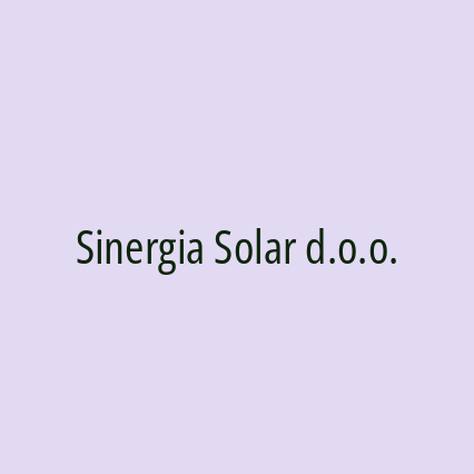Sinergia Solar d.o.o.