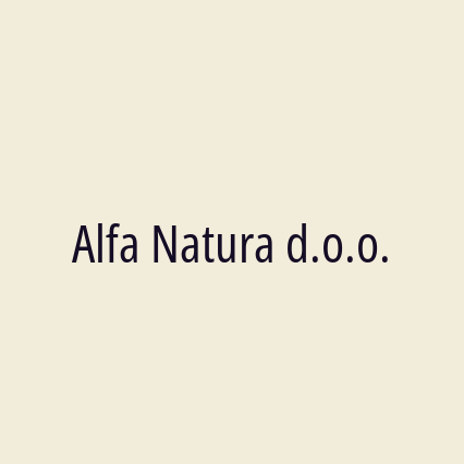 Alfa Natura d.o.o.