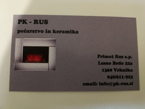 PK-RUS, Primož Rus s.p. - Logotip