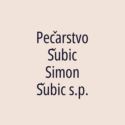 Pečarstvo Šubic Simon Šubic s.p.