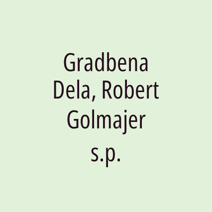 Gradbena Dela, Robert Golmajer s.p.