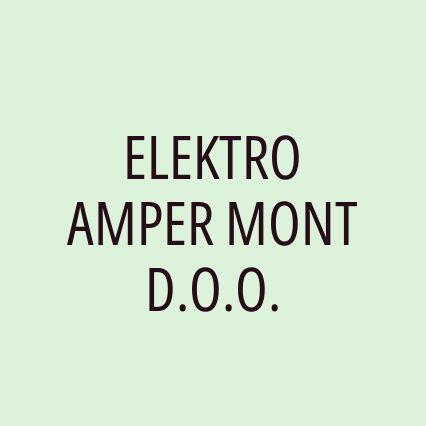 ELEKTRO AMPER MONT D.O.O.