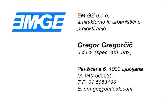 Em.ge D.o.o., Ljubljana - Logotip