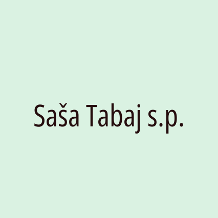 Saša Tabaj s.p.