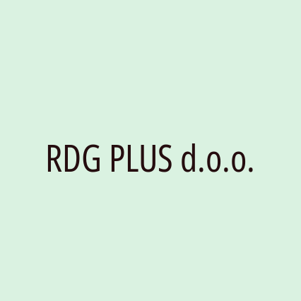 RDG PLUS d.o.o.