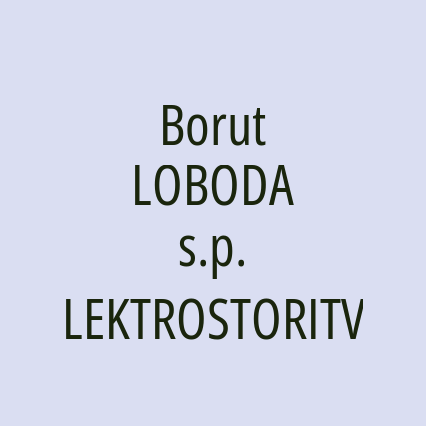 Borut LOBODA s.p. ELEKTROSTORITVE