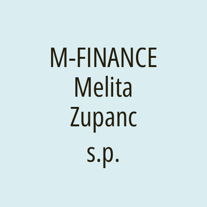 M-FINANCE Melita Zupanc s.p.