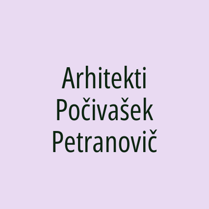 Arhitekti Počivašek Petranovič