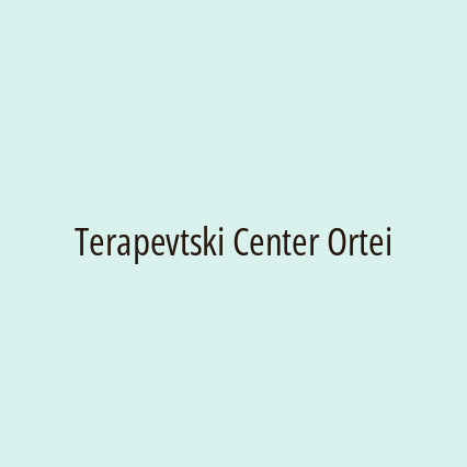 Terapevtski Center Ortei
