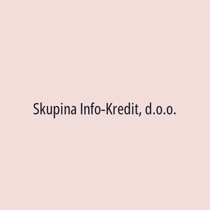 Skupina Info-Kredit, d.o.o.