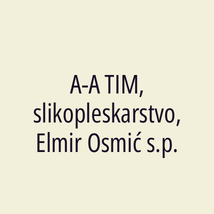 A-A TIM, slikopleskarstvo, Elmir Osmić s.p. - Logotip