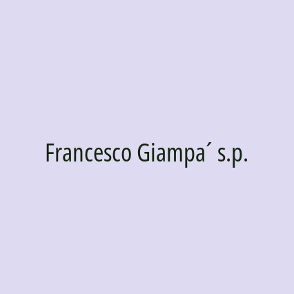 Francesco Giampa´ s.p.