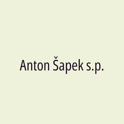 Anton Šapek s.p.