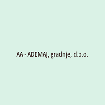 AA - ADEMAJ, gradnje, d.o.o. - Logotip