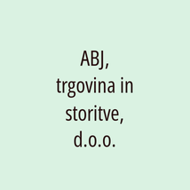 ABJ, trgovina in storitve, d.o.o. - Logotip