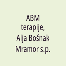 ABM terapije, Alja Bošnak Mramor s.p. - Logotip