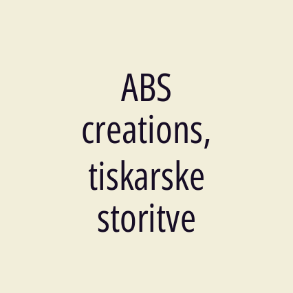 ABS creations, tiskarske storitve - Logotip