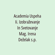 Academia Uspeha Group, Izobraževanja In Svetovanje - Mag. Irena Deželak - Logotip