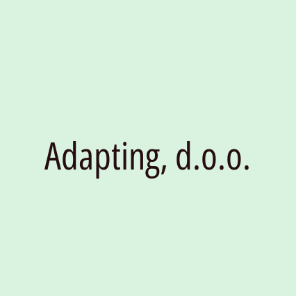 Adapting, d.o.o. - Logotip