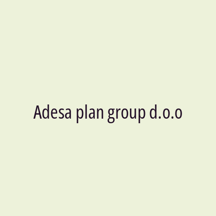 Adesa plan group d.o.o - Logotip