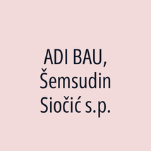 ADI BAU, Šemsudin Siočić s.p. - Logotip