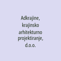 Adkrajine, krajinsko arhitekturno projektiranje, d.o.o. - Logotip