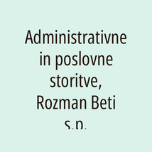 Administrativne in poslovne storitve, Rozman Beti s.p. - Logotip
