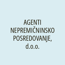 AGENTI NEPREMIČNINSKO POSREDOVANJE, d.o.o. - Logotip