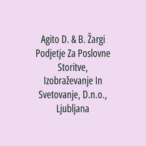 Agito D. & B. Žargi Podjetje Za Poslovne Storitve, Izobraževanje In Svetovanje, D.n.o., Ljubljana - Logotip