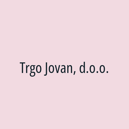 Trgo Jovan, d.o.o.