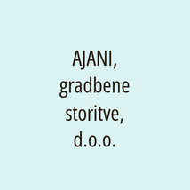 AJANI, gradbene storitve, d.o.o. - Logotip