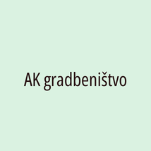 AK gradbeništvo - Logotip