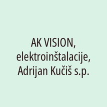 AK VISION, elektroinštalacije, Adrijan Kučiš s.p. - Logotip