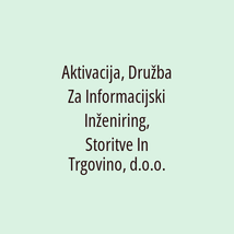 Aktivacija, Družba Za Informacijski Inženiring, Storitve In Trgovino, d.o.o. - Logotip