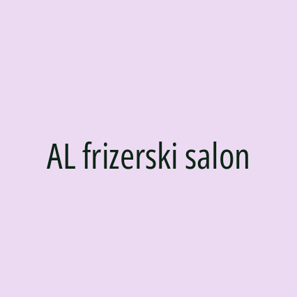 AL frizerski salon - Logotip