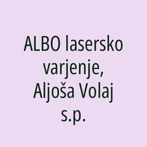 ALBO lasersko varjenje, Aljoša Volaj s.p. - Logotip