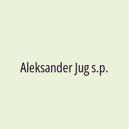 Aleksander Jug s.p. - Logotip